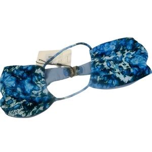 New Fella Swim Conan Cielo size XS bikini top blue